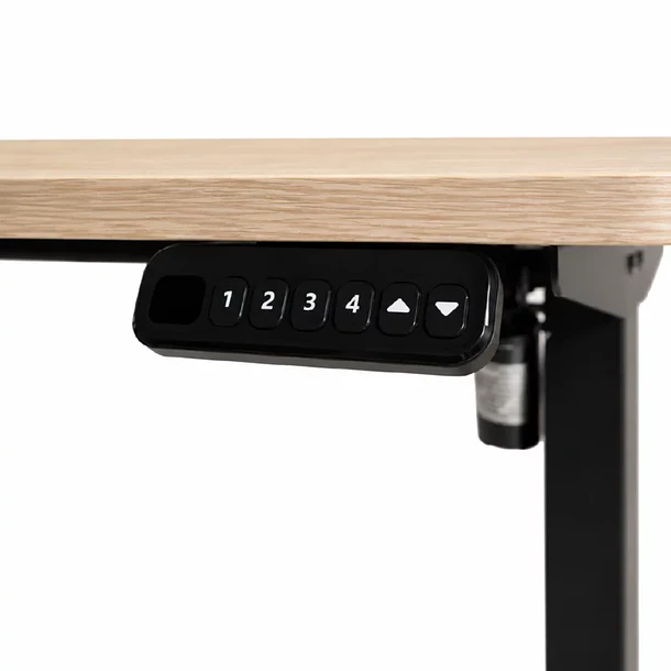ESCRITORIO ELEVABLE ELECTRIC MADERA CLARA - VERSUS 4