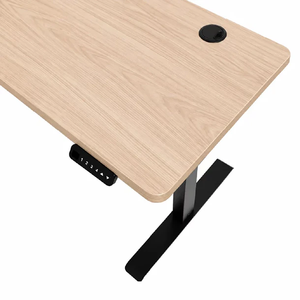 ESCRITORIO ELEVABLE ELECTRIC MADERA CLARA - VERSUS 5