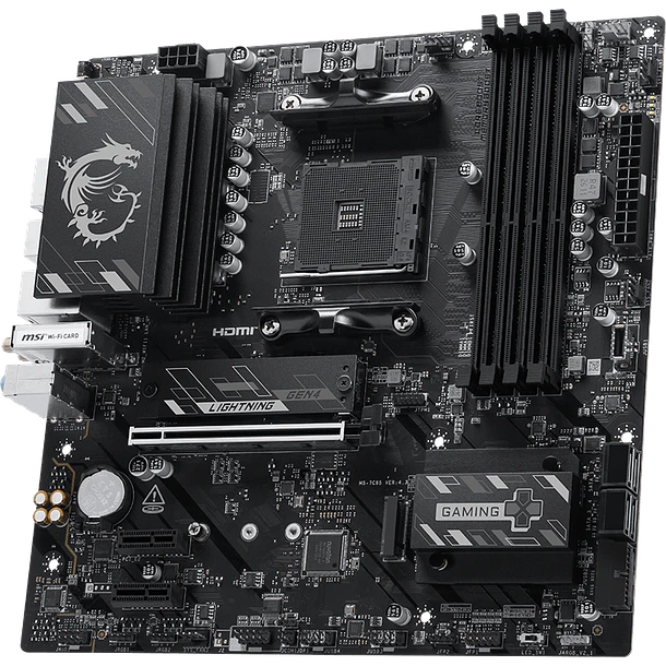 B550M GAMING PLUS WIFI 6E- MSI / AMD RYZEN AM4 2