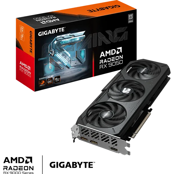 ✔️ RADEON RX 9050 GAMING OC 8GBS - GIGABYTE 1