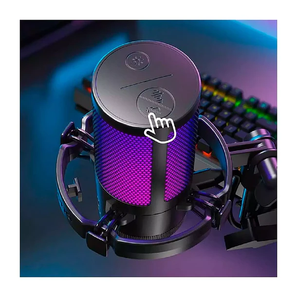 MICROFONO DGM BLACK RGB - MWO 6
