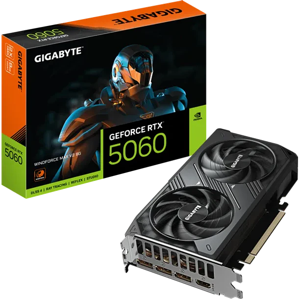 ✔️ RTX 5060 WINDFORCE 2 FANS 8GBS - GIGABYTE 1
