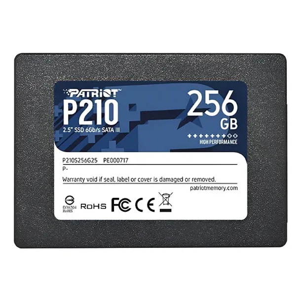 SOLIDO SATA (SSD) 256GB - PATRIOT P210 