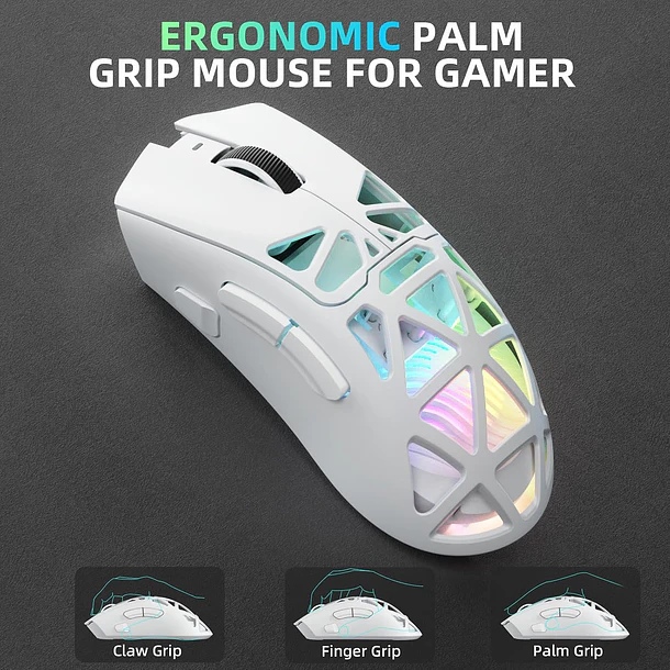 SCYTHER RGB INALAMBRICO BT RGB BLANCO - AULA 5
