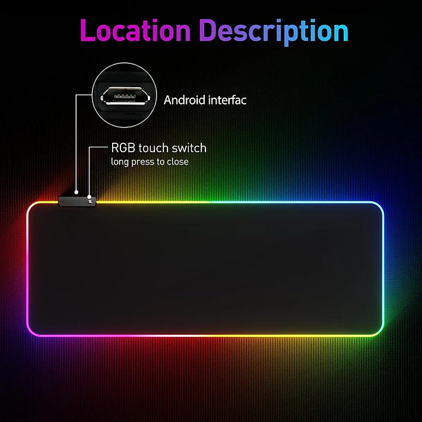 PAD EXTENDED RGB XL - BLAZING 3