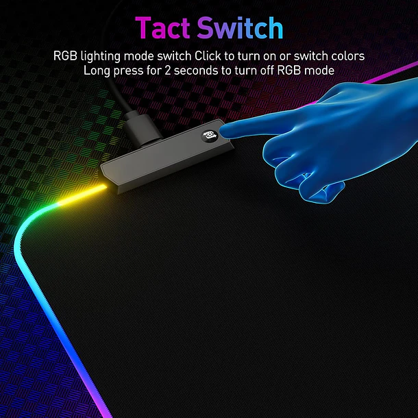 PAD EXTENDED RGB XL - BLAZING 5