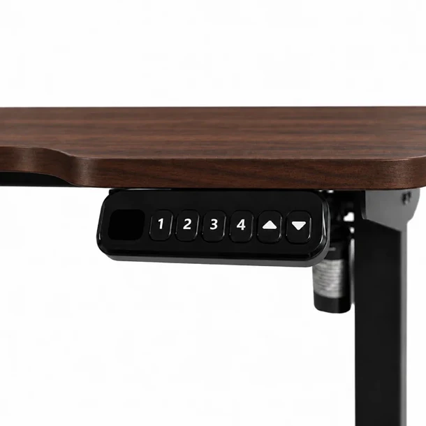 ESCRITORIO ELECTRICO EN L / ASIMETRIC MADERA - VERSUS 4