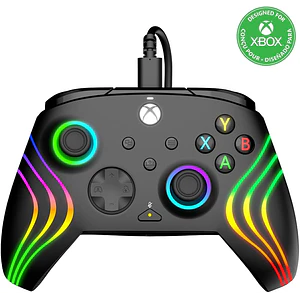 CONTROL AFTERGLOW WAVE RGB BLACK CABLE - TURTLEBEACH