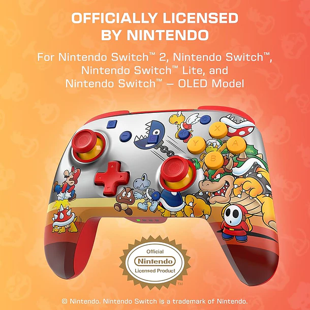 CONTROL  INALAMBRICO RGB KOOPA TROOP - TURTLE BEACH 3
