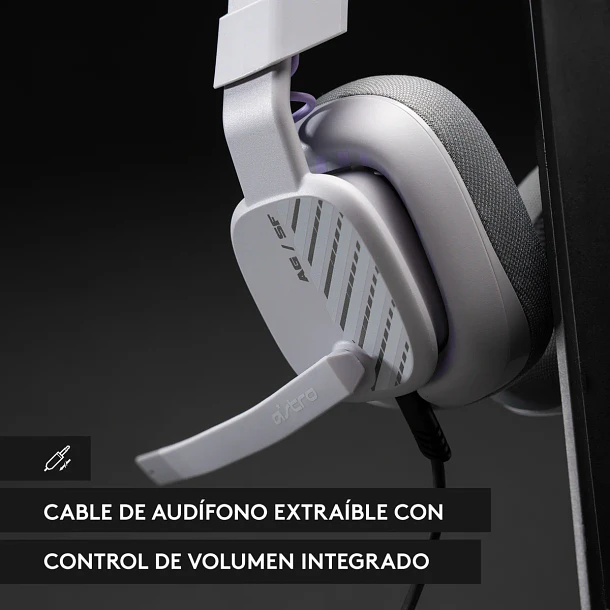ASTRO A10 GEN 2 NEGRA GRIS MULTIPLATAFORMA - LOGI 5