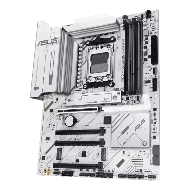 X870 MAX GAMING WIFI WHITE - ASUS / AMD RYZEN AM5 2