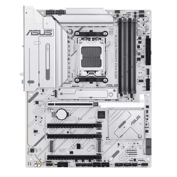 X870 MAX GAMING WIFI WHITE - ASUS / AMD RYZEN AM5 3