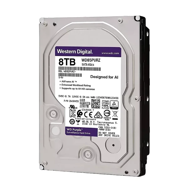 HDD 8 TERAS CAVIAR PURPURA 24/7 - WESTERN DIGITAL 2