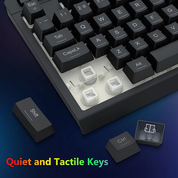 COMBO / 2 EN 1 TECLADO FLY KEY + MOUSE RGB - REDRAGON 9