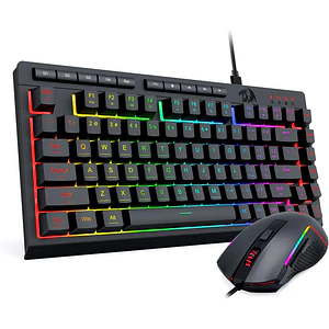 COMBO / 2 EN 1 TECLADO FLY KEY + MOUSE RGB - REDRAGON