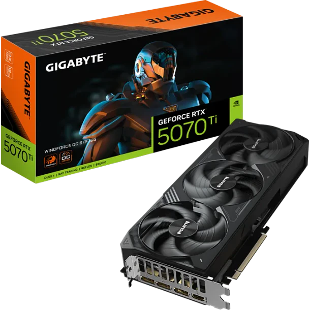 ✔️ RTX 5070 TI OC SFF WINDFORCE 16GBS - GIGABYTE 1