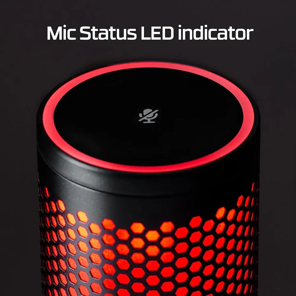 MICROFONO BLACK QUADCAST 2 USB - HYPERX 5