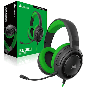 DIADEMA HS35 VERDE MULTIPLAY / PC / PS4 - CORSAIR