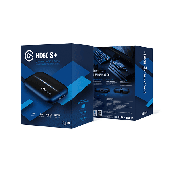 HD60 S + 4K / CAPTURADORA / USB TIPO C - EL GATO  1