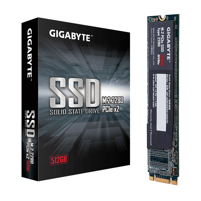 SOLIDO (M2) NVMe 512GB - GIGABYTE