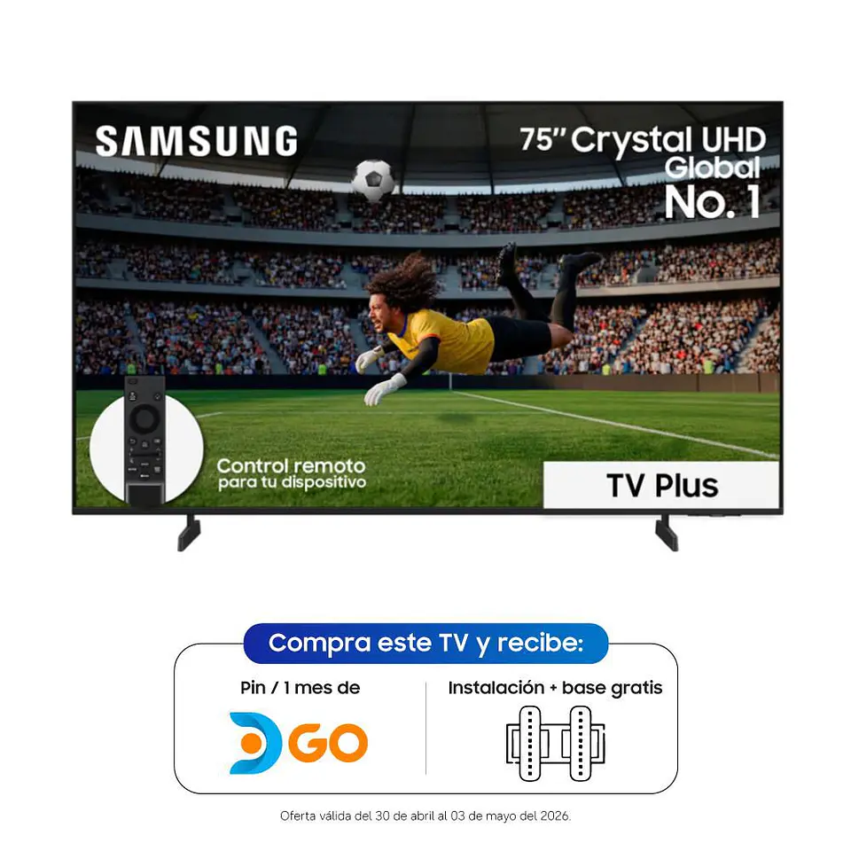 Televisor SAMSUNG 75 pulgadas LED Uhd4K Smart TV UN75U8000FKXZL 1