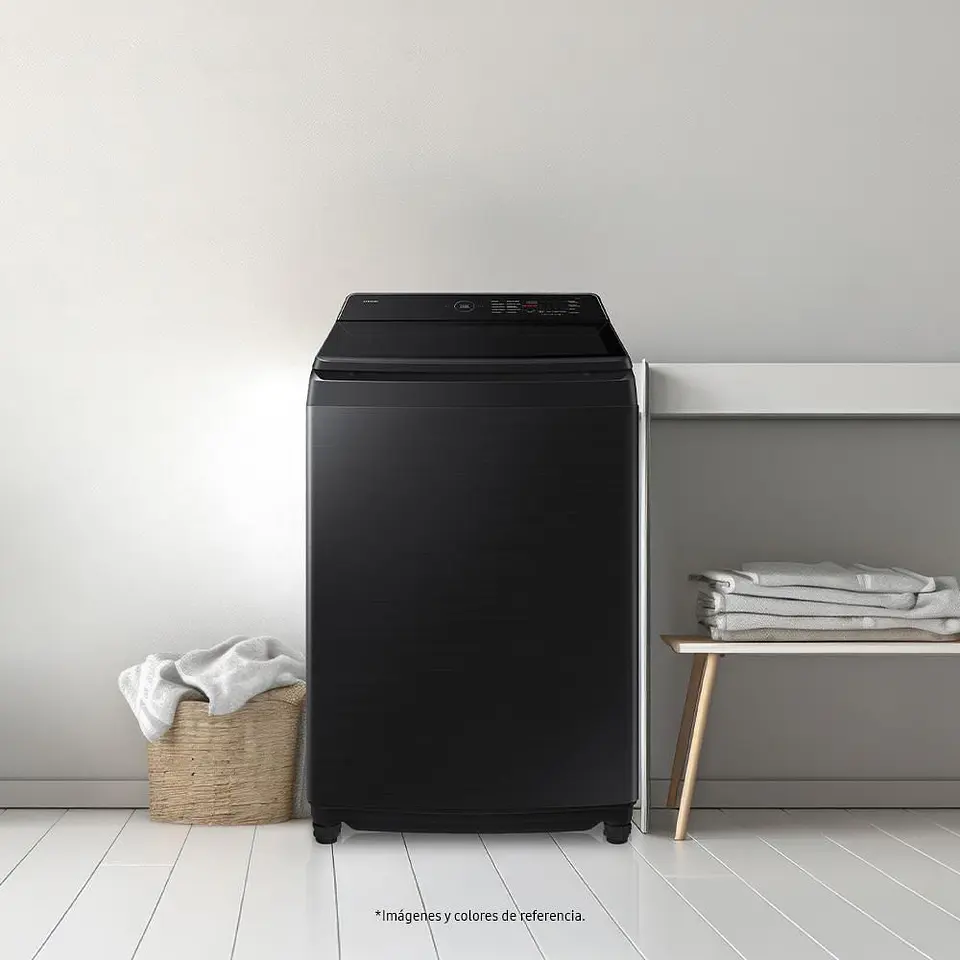 Lavadora SAMSUNG Carga Superior 19 kg (42 lb) WA80F19S8BCO 5