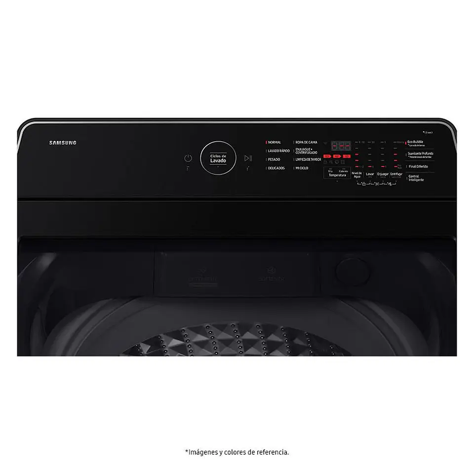 Lavadora carga superior SAMSUNG Carga Superior 15 kg (33 lb) WA70F15E4CCO 3