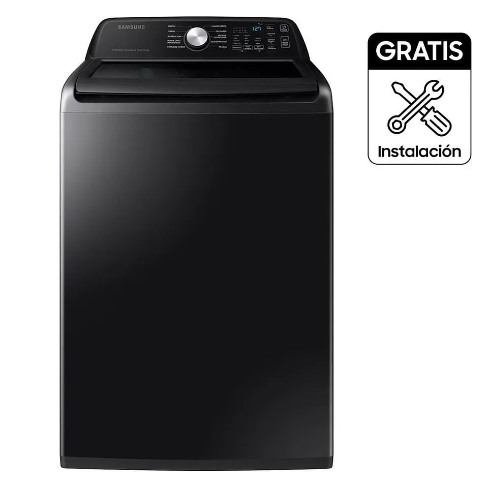 Lavadora SAMSUNG Carga Superior 23 kg (51 lb) WA23C3554GV/CO 2