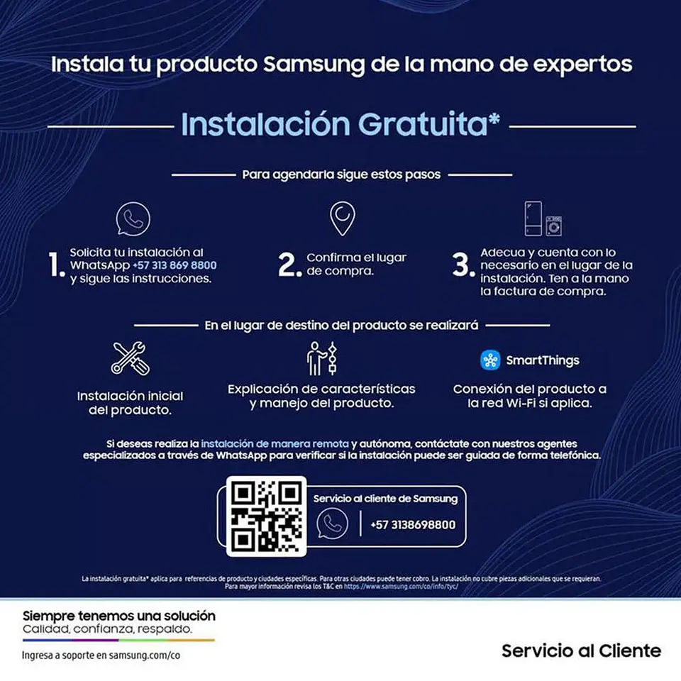 Lavadora SAMSUNG Carga Superior 23 kg (51 lb) WA23C3554GV/CO 8