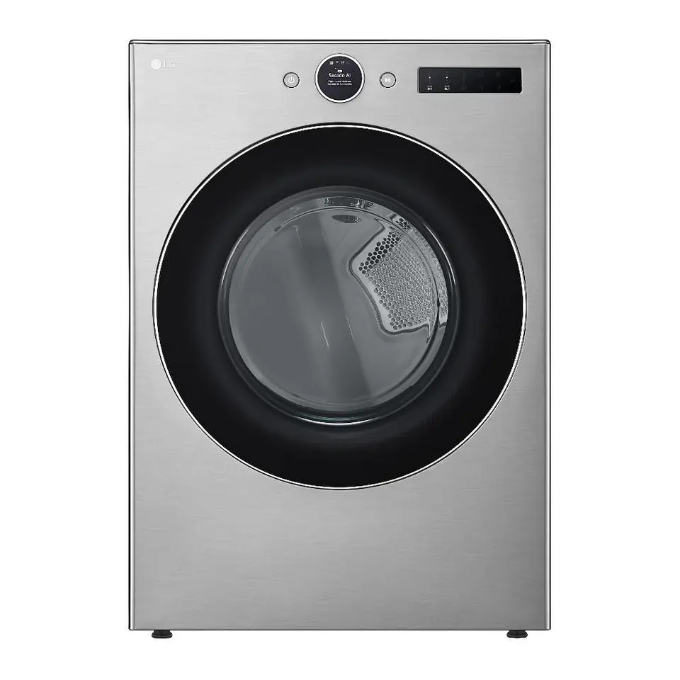 Secadora Carga Frontal 22kg/48lbs LG Gas 22 Kg DF22SFXS6BK.ASSECOL DF22SFXS6BK.ASSECOL GRIS 1