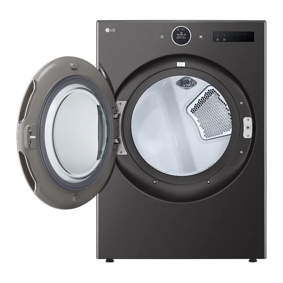 Secadora Carga Frontal 22kg/48lbs LG Gas 22 Kg DF22BFXS6BK.ABLECOL DF22BFXS6BK.ABLECOL Negra 5