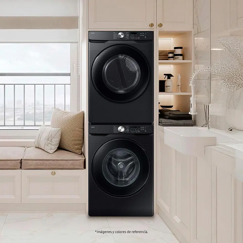 Secadora SAMSUNG Gas 24Kl DVG24DG8000VCO Negro 3