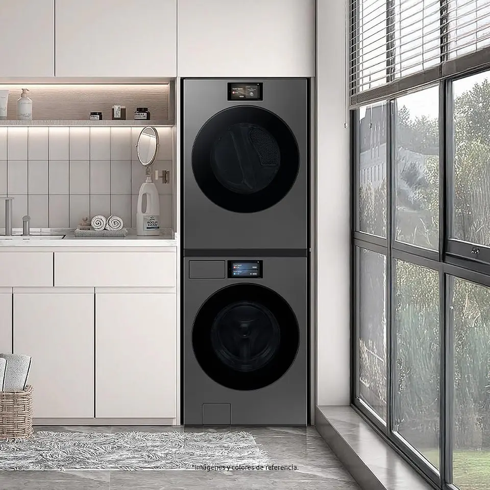 Secadora Carga Frontal SAMSUNG Gas 24 kg DV90F24UGSCO Gris 6