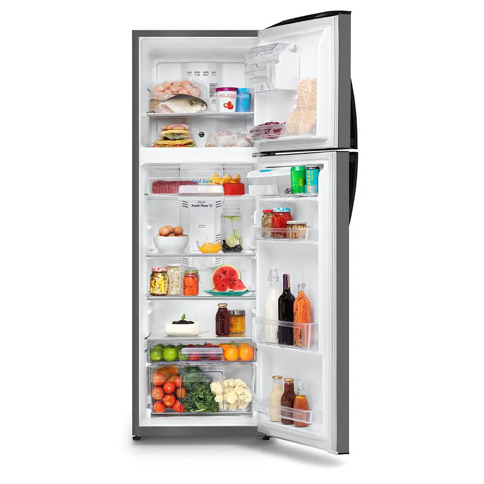 Nevera MABE No Frost Congelador Superior 313 Litros Brutos RMA313FXCT RMA313FXCT Platinum 5