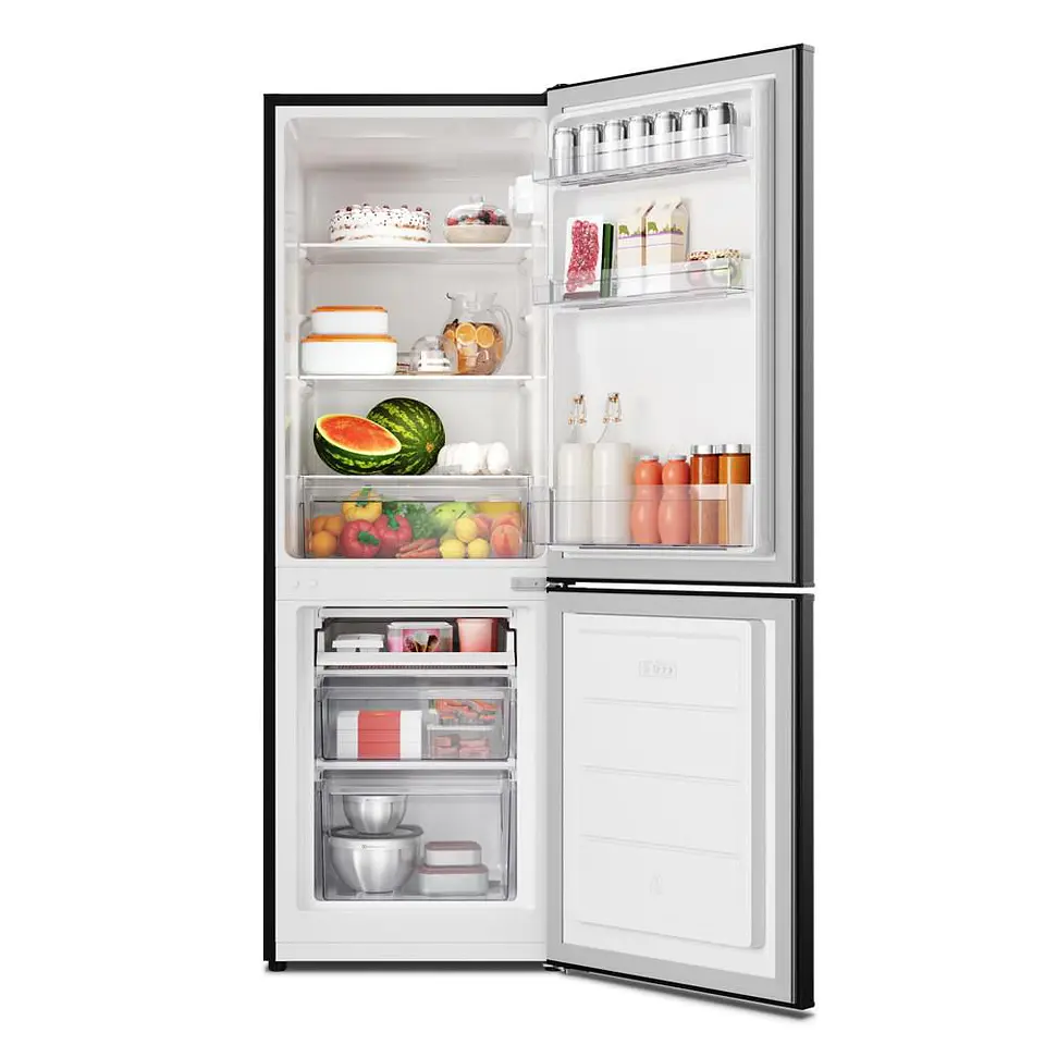 NEVERA ELECTROLUX Frost Congelador Inferior 173 Litros ERB163HB Negro inoxidable 4