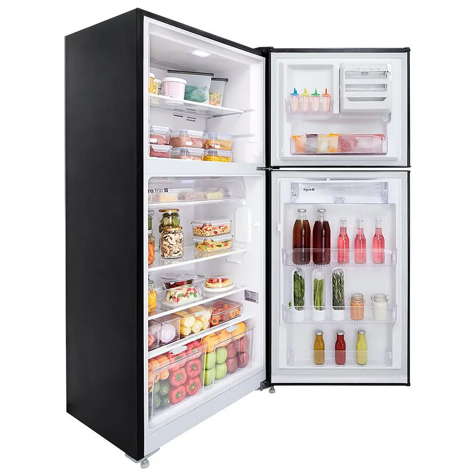 Nevera HACEB No Frost Congelador Superior 404 Lt 9003304 NEGRO ESMERALDA 6