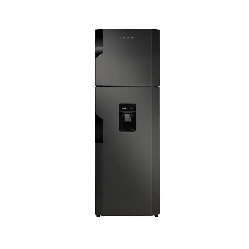 Refrigerador CHALLENGER No Frost Congelador Superior 231 LTS CR249 Titanium 1