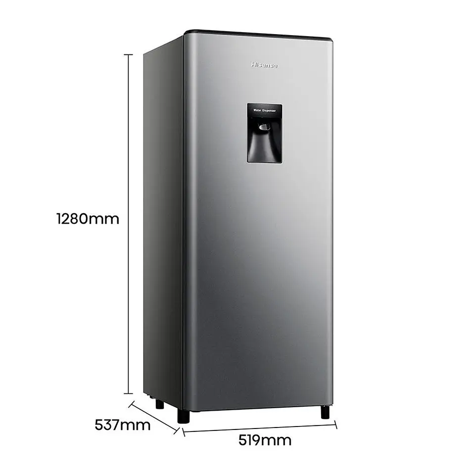 Nevera Compacta HISENSE Frost Congelador Superior 177 litros BC179 BC179R/HC1 Gris 2