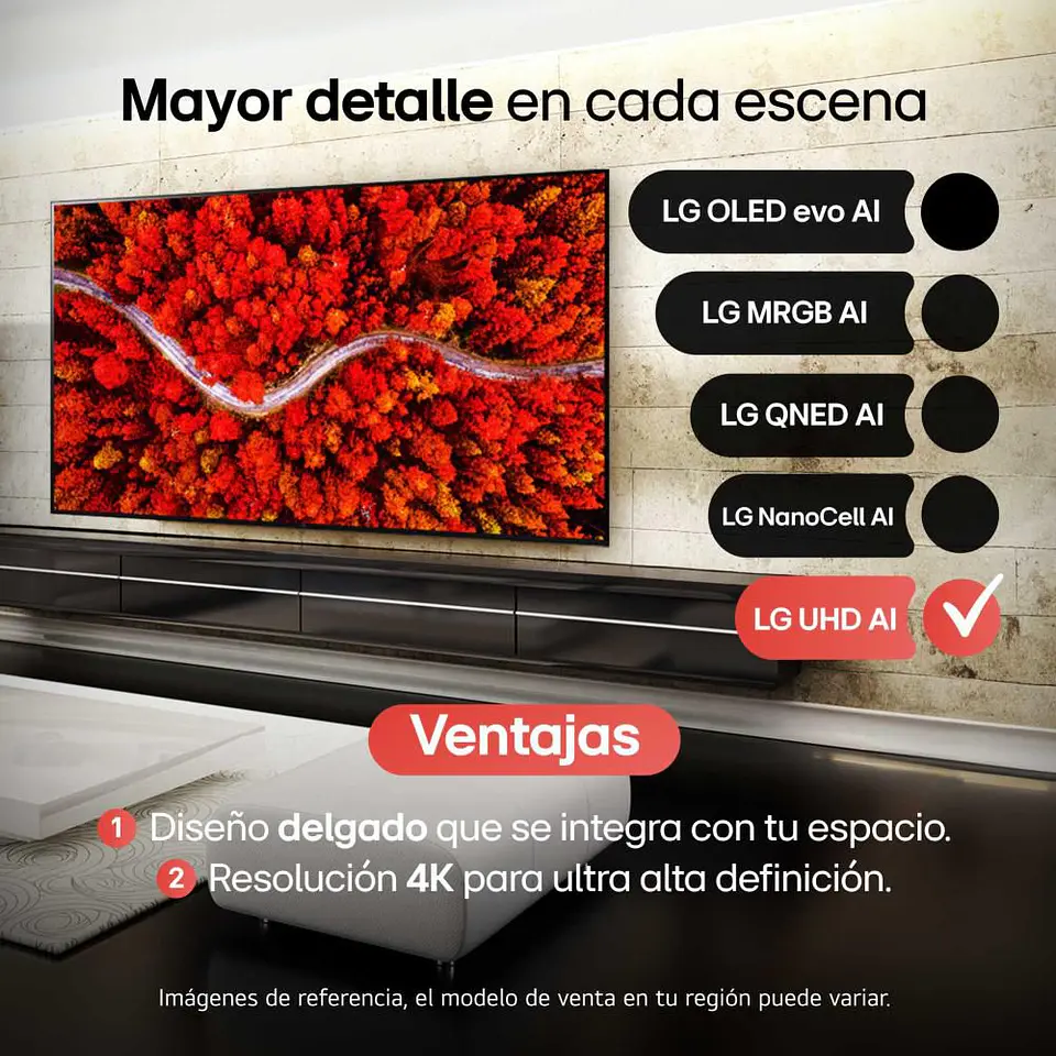 Televisor LG 65 pulgadas LED Uhd4K Smart TV 65UR7800PSB 4
