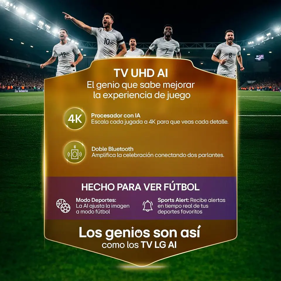 Televisor LG 65 pulgadas LED Uhd4K Smart TV 65UR7800PSB 8