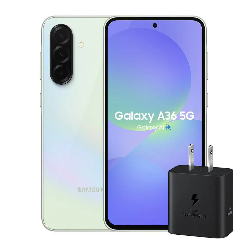 Celular SAMSUNG Galaxy A36 5G 256 GB 8 GB RAM Verde + Cargador 1