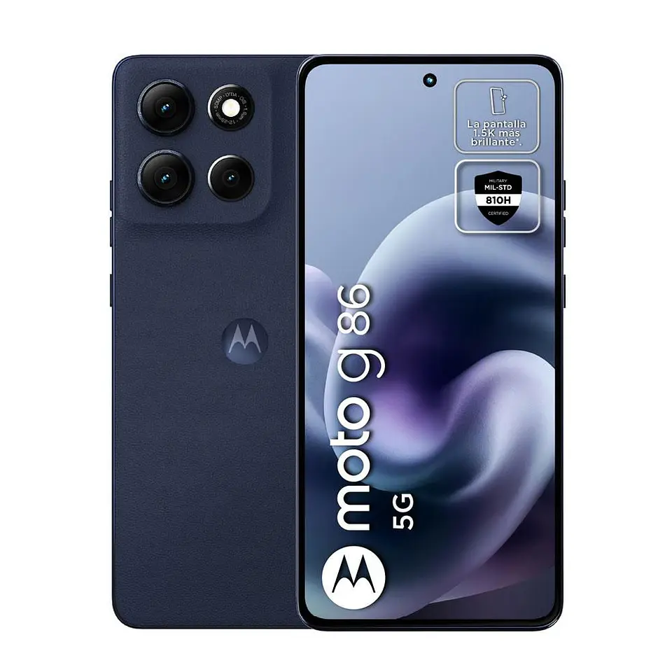 Celular MOTOROLA Moto G86 5G 256 GB 8 GB RAM Azul 1