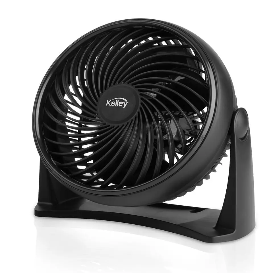 Ventilador De Mesa O Pared Kalley 8 Pulgadas K Vm8n02 Negro 2