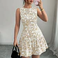 Ropas De Mujeres Print Dresses Vestidos Elegantes Women Vest Dress Sleeveless Summer Beach Bohemian Round Neck Retro Short Dress - Miniatura 7