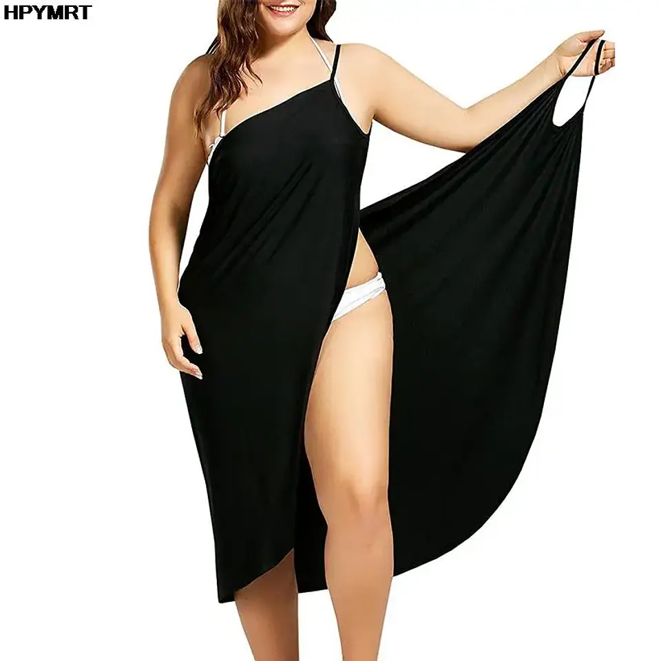 Robe Femme Dress For Women Sling Beach Dresses Sarong Cover Up Warp Pareo Backless Cross Swimwear Female Y2K Vestido De Mujer 1