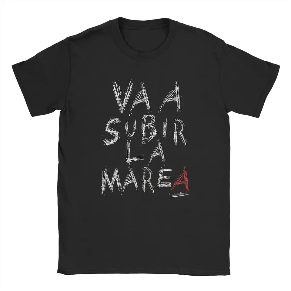 Robe Extremoduro Songs in Spanish T-Shirt Novelty T Shirts Man's Cotton O Neck Oversize Top Tees Short-Sleeve Streetwear Tshirts 2