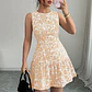 Ropas De Mujeres Print Dresses Vestidos Elegantes Women Vest Dress Sleeveless Summer Beach Bohemian Round Neck Retro Short Dress - Miniatura 10