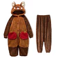 Adult Raccoon Cosplay Costume Robes Kigurumi Unicorn Onesie Anime Nightgown Halloween Cartoon Bear Pajamas Winter - Miniatura 2