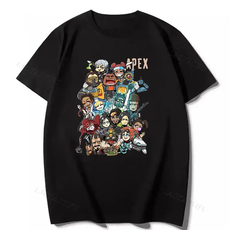 Ropa De Mujer Apex Legends Game T Shirt Men Clothing Official-website Camisetas Graphic T Shirts Vintage New in Tops & Tees 1