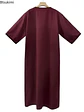 New Moroccan Arab Robe for Men Traditional Islamic Clothing Loose Casual Embroidered Muslim Fashion Abayas Middle East Long Robe - Miniatura 3